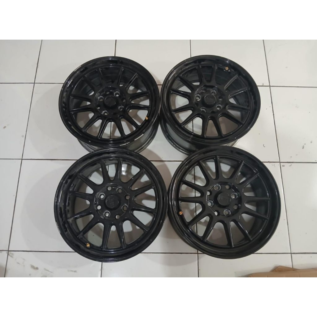 Velg Mobil Second HSR ENDE Ring 15 Cocok Brio Yaris Ayla Sigra Datsun Jazz Avanza