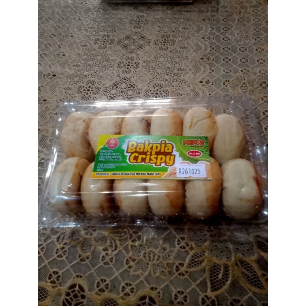 

Bakpia (bakpia kering) isi 12 biji asli magetan