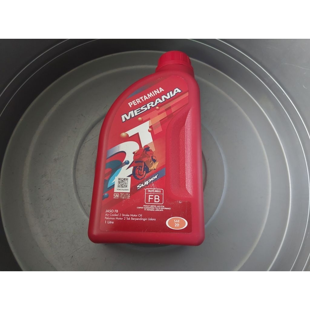 Mesrania Mesran Super 2T 1L Oli Samping Original