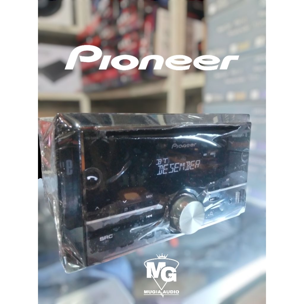 head unit fioneer FH-S505BT mulus seperti baru audio mobil