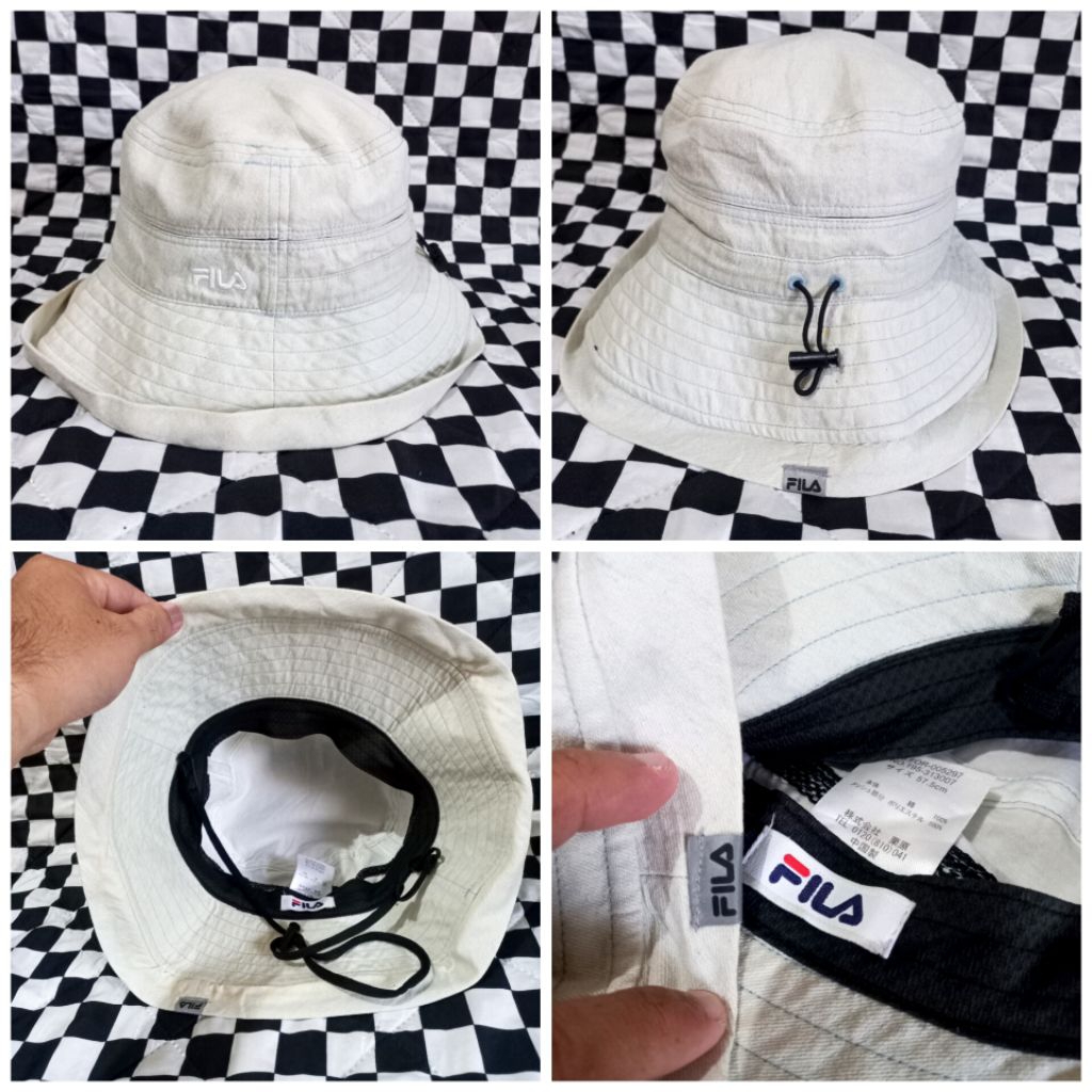 Bucket Hats Outdoor Brand FILA