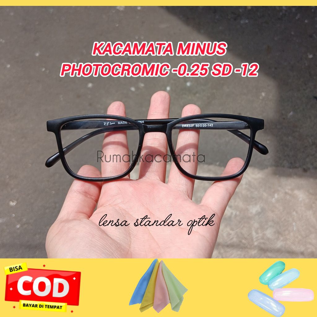 Kacamata Minus -0.25 sd -12.00 Kacamata Minus Tinggi Pria dan Wanita Kacamata Minus