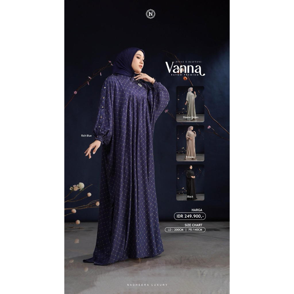 VANNA KAFTAN BY NADHEERA LUXURY//PROMO//FREE HIJAB
