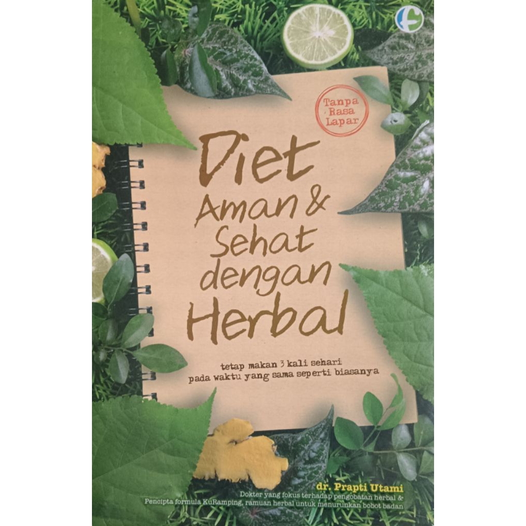 Buku Diet Aman Dan Sehat dengan Herbal Oleh dr. Prapti Utami