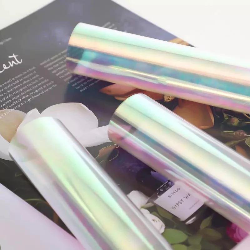 

1 ROLL Hologram Paper Flower Wrapping Kertas Buket Bunga Transparan R01