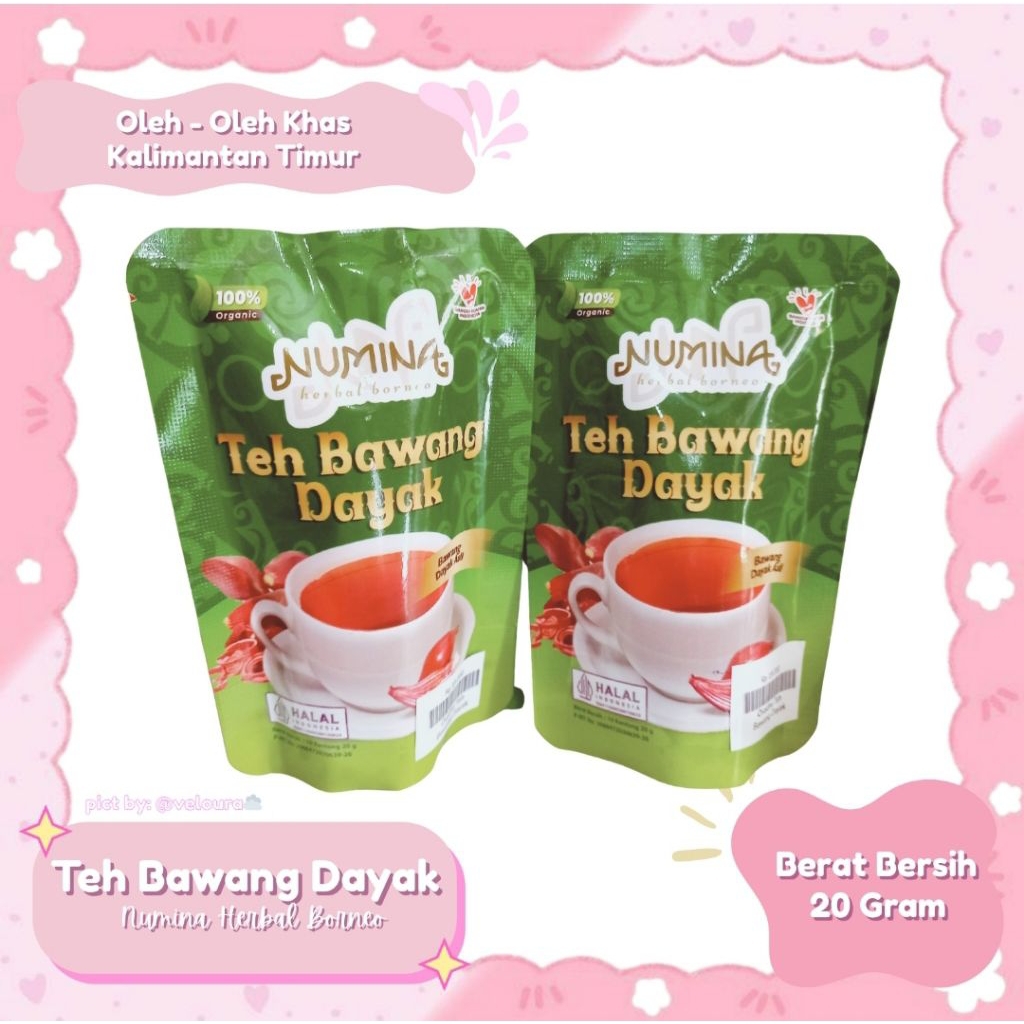 Teh Bawang Dayak Numina Herbal Borneo – Minuman Kesehatan Alami Khas Kalimantan | Herbal Tradisional