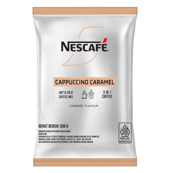 

(KEMASAN BARU) Nescafe Cappuccino 500gram / Nescafe Capucino 500gr / nescafe cappucino caramel 500/ coffee