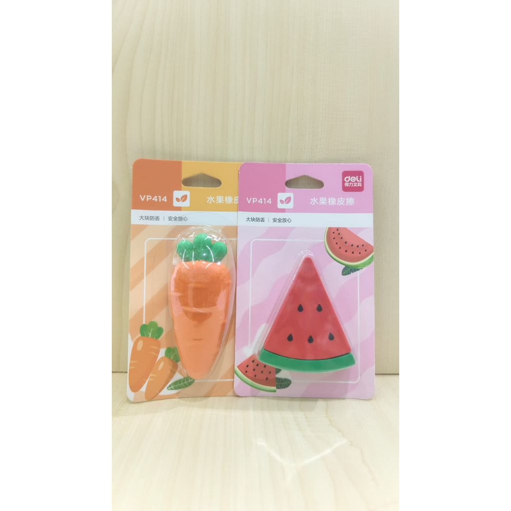 

DELI Eraser PENGHAPUS UNIK BENTUK SEMANGKA