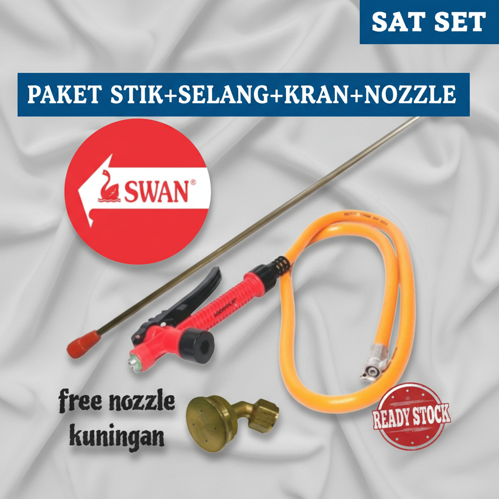 SPRAYER SWAN PAKET KRAN SELANG STIK SWAN 14 LITER 17LITER/ SPRAYER SWAN