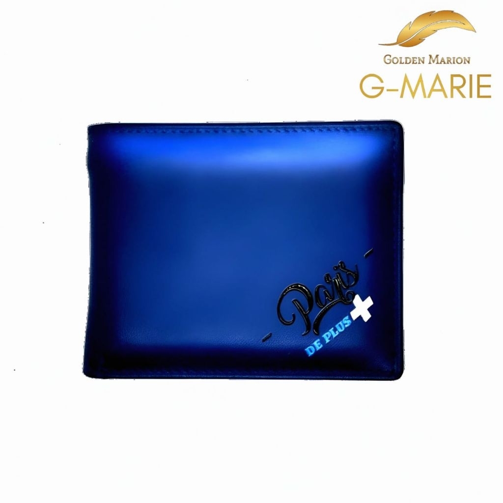 G-Marie Paris De Plus Dompet Pria Kulit Sapi Asli Golden Marion