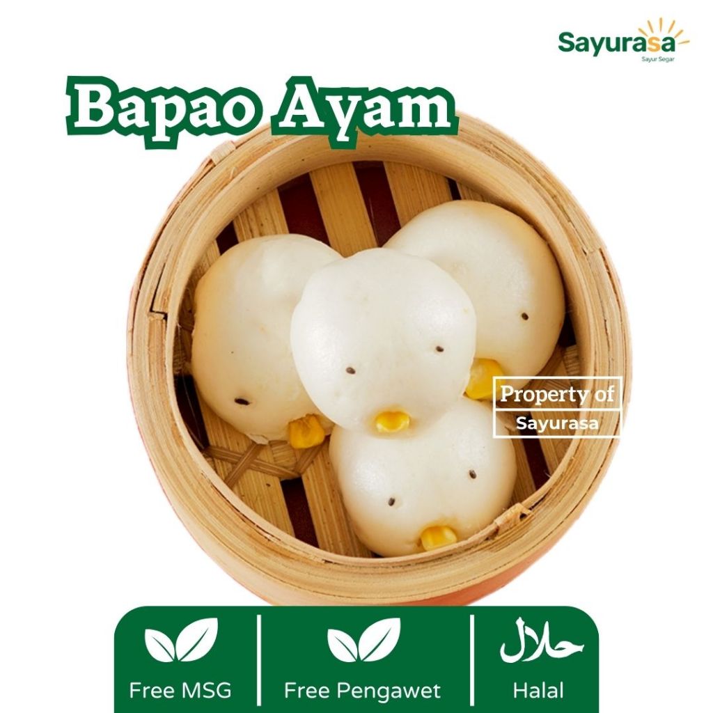 

BAKPAO AYAM HOMEMADE (Halal, Tanpa MSG & Pengawet)
