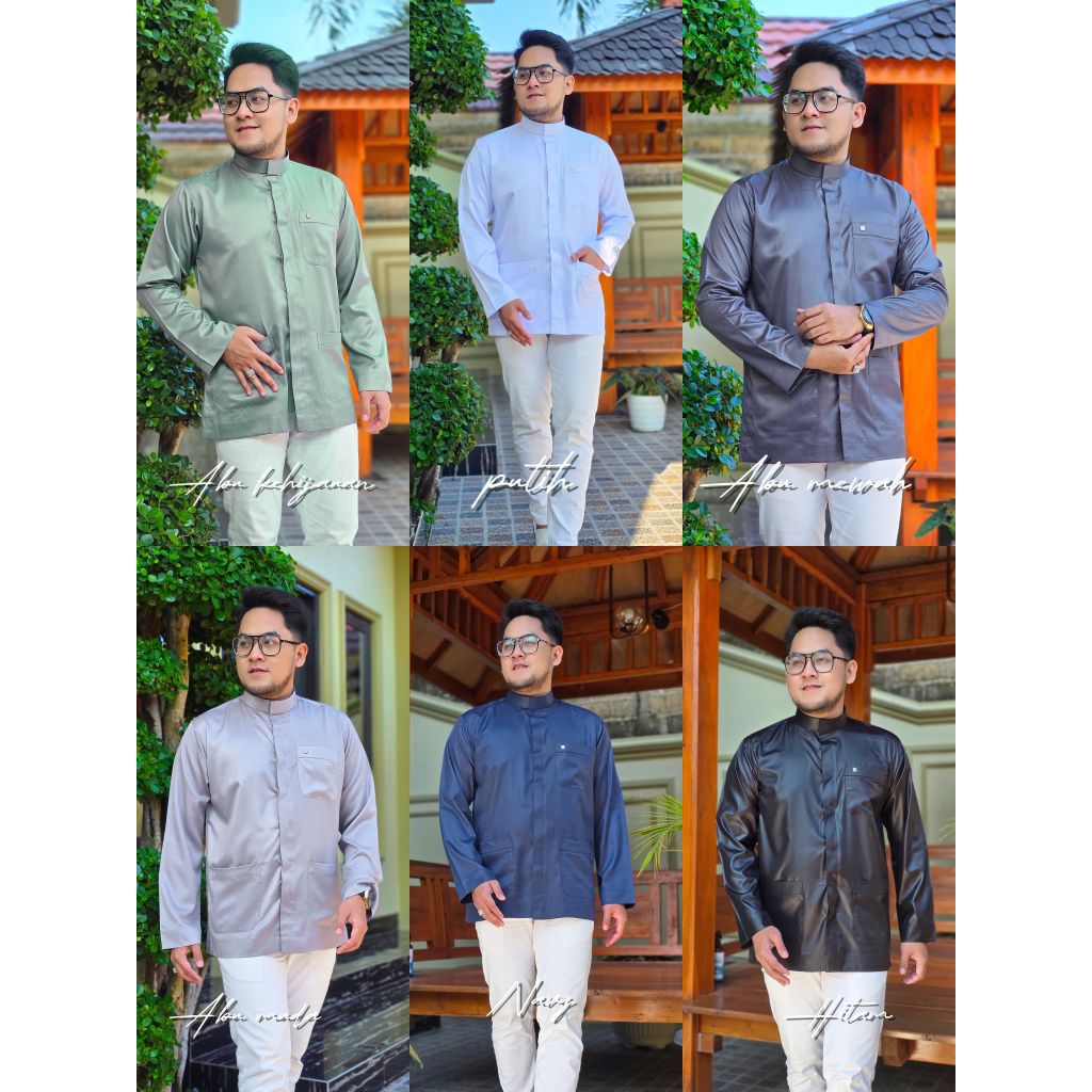 BAJU KOKO ABI ZIDNA HAIBAH SAUDI / ABI ZIDNA EDISI TERBARU