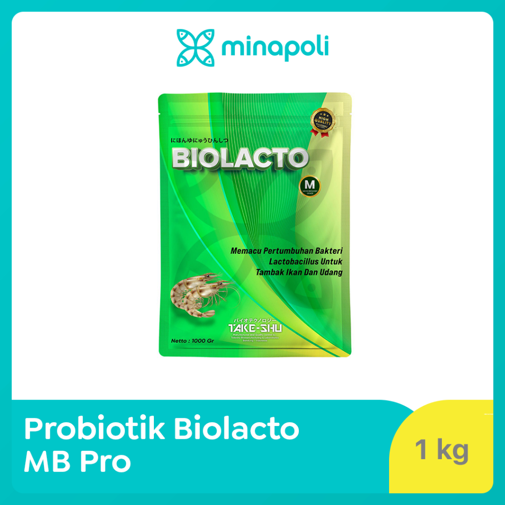 Probiotik Udang dan Ikan Biolacto MB Pro kemasan 1 kg