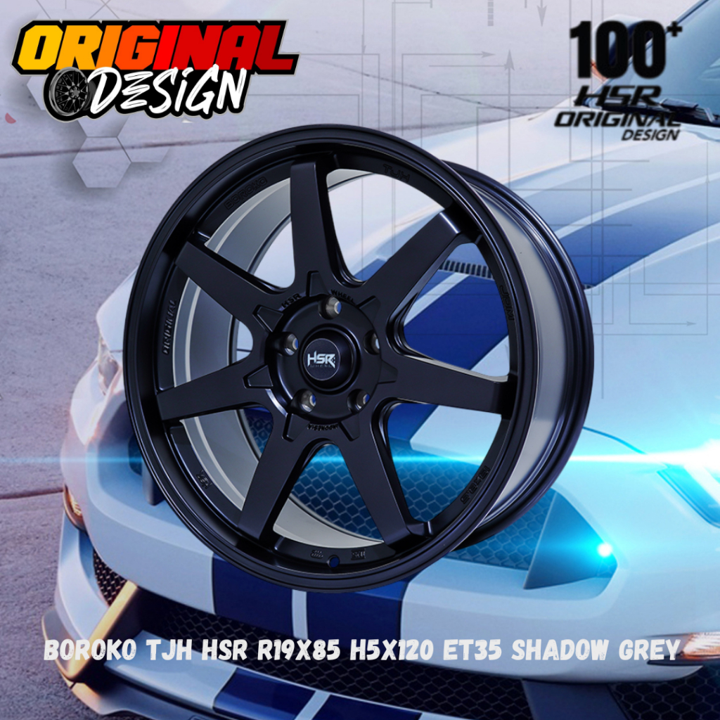 Velg Mobil Ring 19 HSR TJH PALANG 7 JDM LOOK For BMW, VW ~