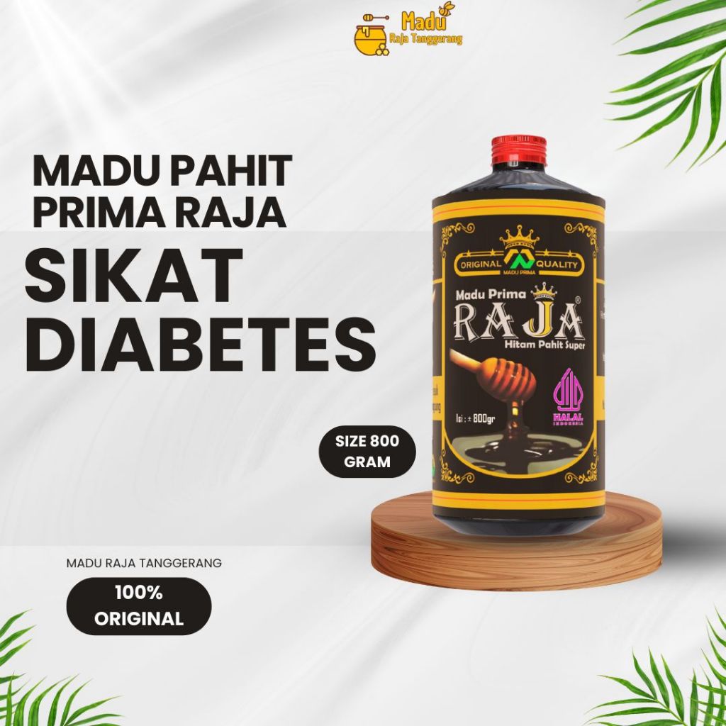 

Madu Prima Raja Hitam Pahit Efektif Diabetes 800g Penurun Gula Darah Tinggi Obat Kolesterol