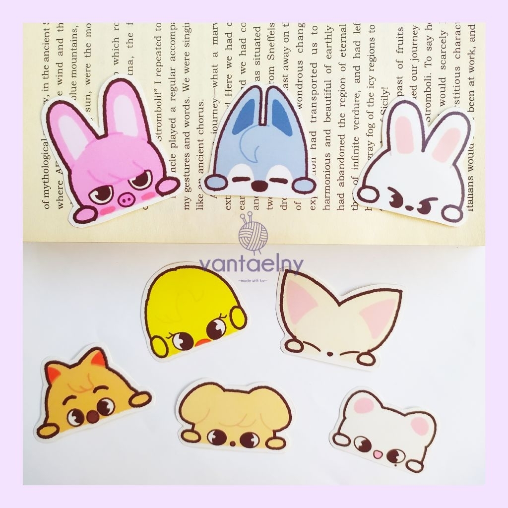 

[SKZ] STICKER SET SKZOO KARAKTER KARTUN STRAYKIDS