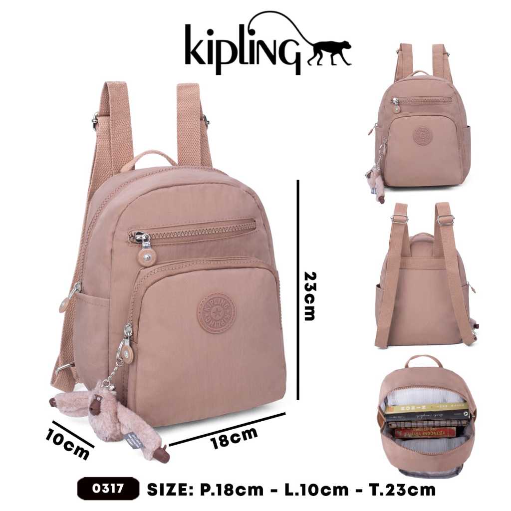 Tas Ransel Wanita / Tas Ransel Sedang / Tas Ransel Waterproof Ransel Murah 0317