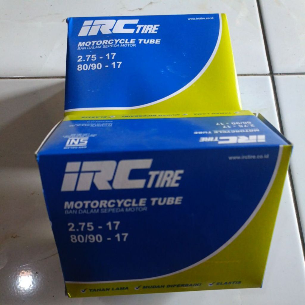 BAN DALAM IRC,UK.2.75-17,.BAN DALAM MOTOR BEBEK BELAKANG