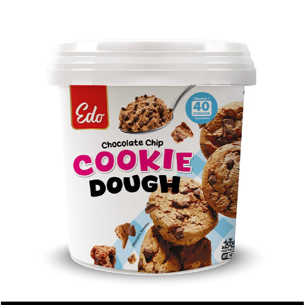 

Edo Chocolate Chip Cookie Dough 400gr