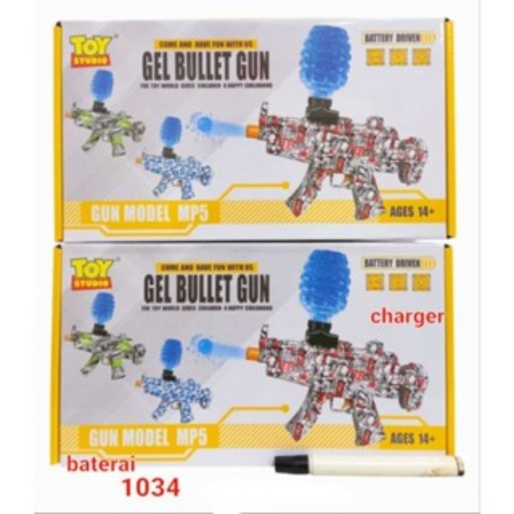 MAINAN ANAK ELECTRIC WATER GEL BLASTER GUN (1034)