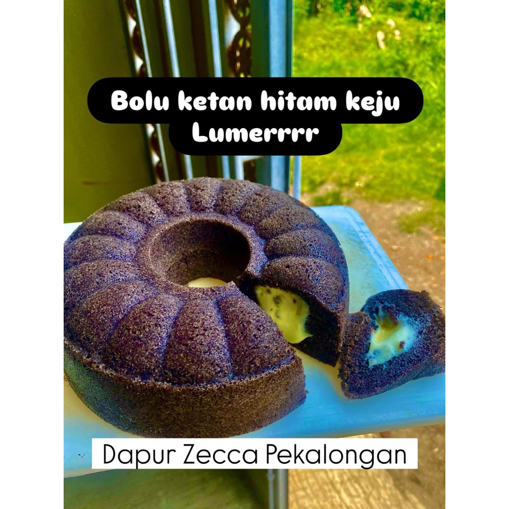 

Bolu Ketan Hitam Keju Lumer