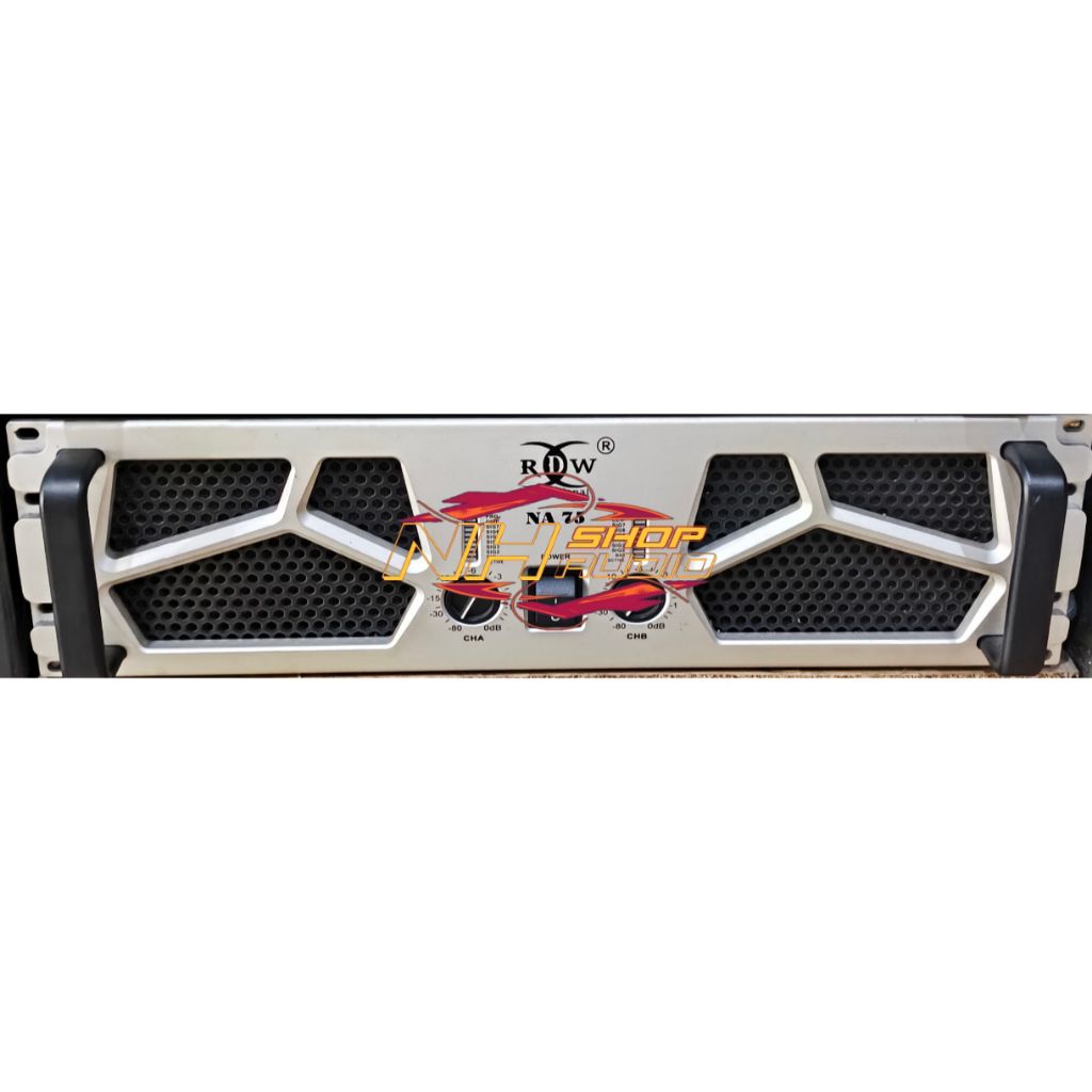Power RDW NA75 TD Class HYBRID *2x3300Watt Power Amplifier Rdw NA75 / Na 75 Terbaru Power Ampli Rdw 