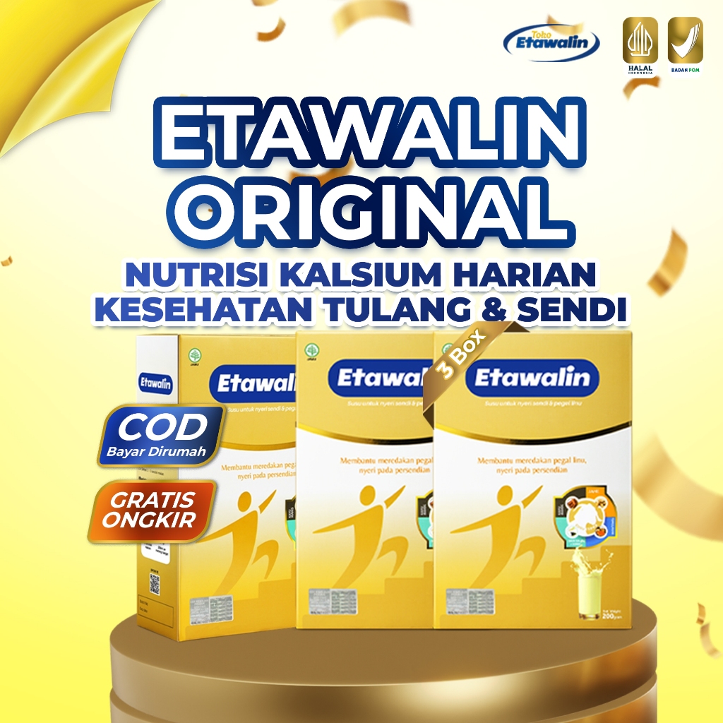 

Susu Etawalin Isi 3 Box Orginal 100% – Tingkatkan Kalsium Kesehatan Tulang & Sendi