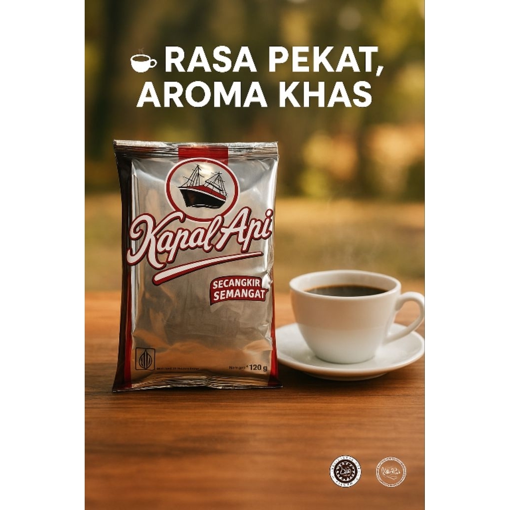 

Kapal Api Special Silver 120gr – Kopi Hitam Bubuk Mantap, Asli Indonesia, Halal & BPOM