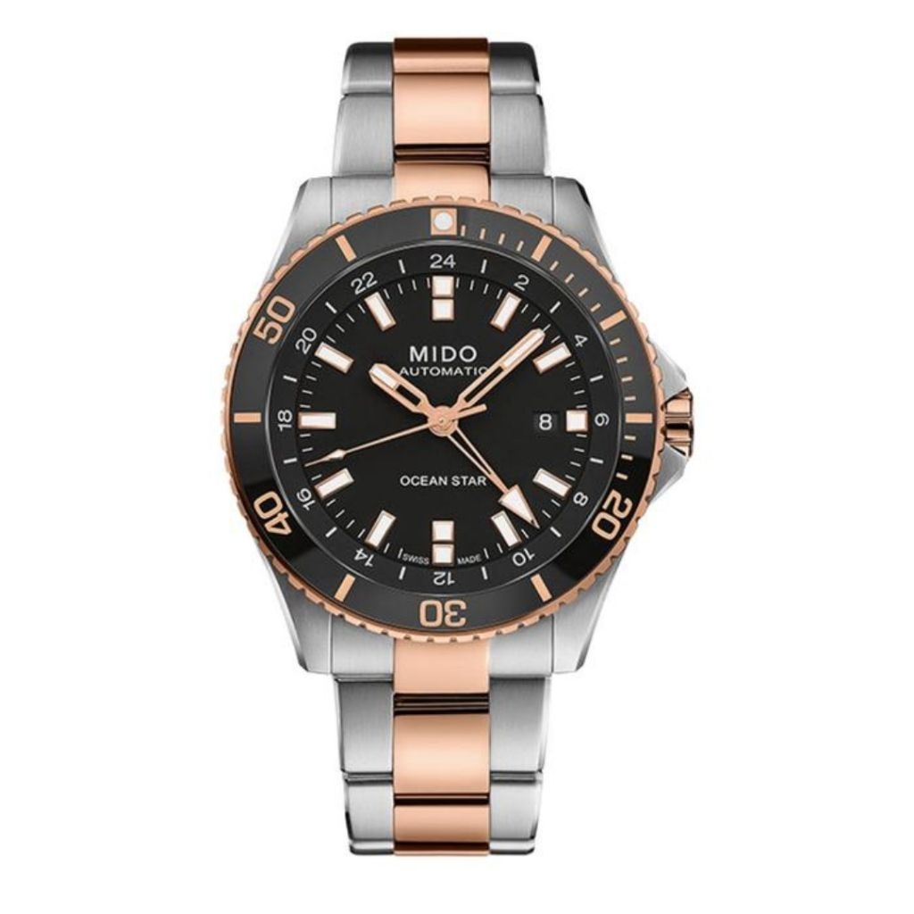 MIDO OCEAN STAR CAPTAIN GMT BLACK