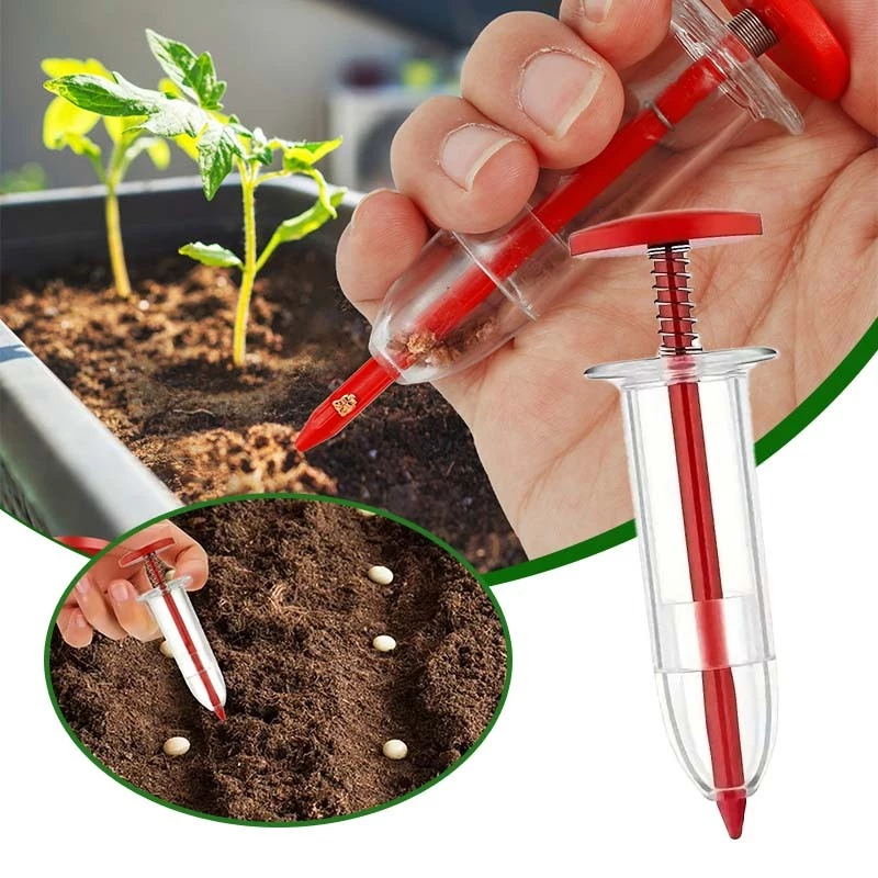 【COD】Seed Planter Mini Lat Semai Bibit Cabe Plastik Alat Tanam Biji Alat Semai Benih Kecil Alat Tana
