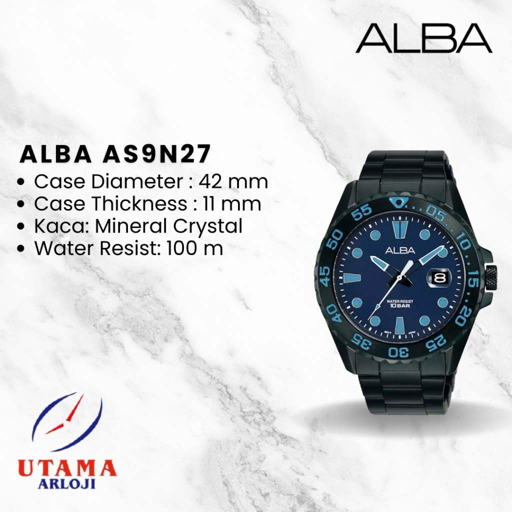 ALBA AS9N27 Jam Tangan Sport Pria
