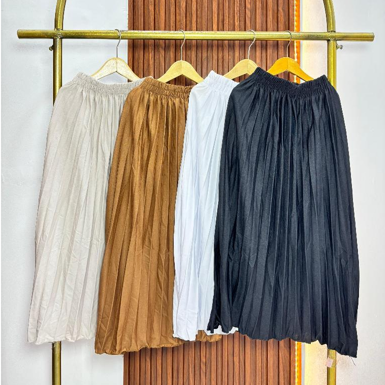 Rok Plisket Anak usia 4-10 tahun