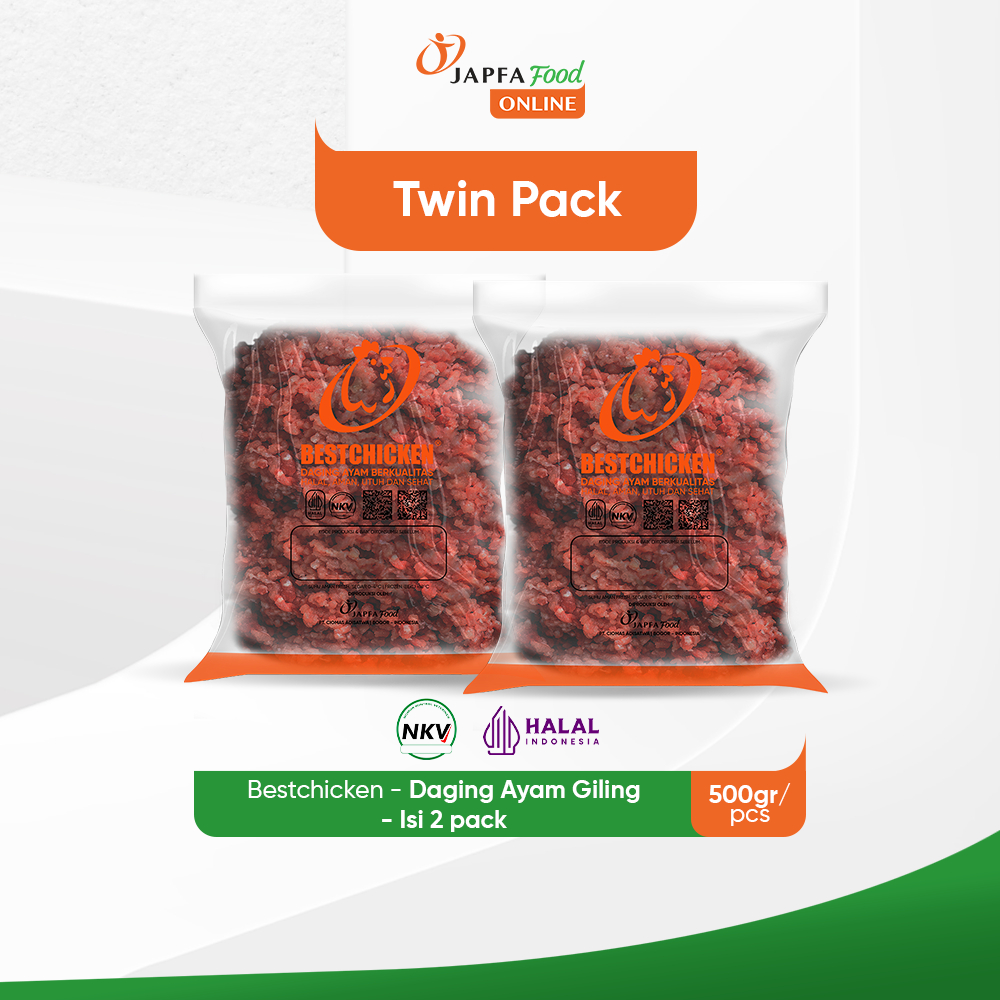 

Bestchicken Daging Ayam Giling Campur - Minced 500 gr - Isi 2 pack