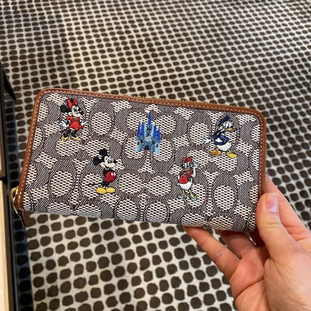 Coach C8578 Long Wallet Women Wallet Disney