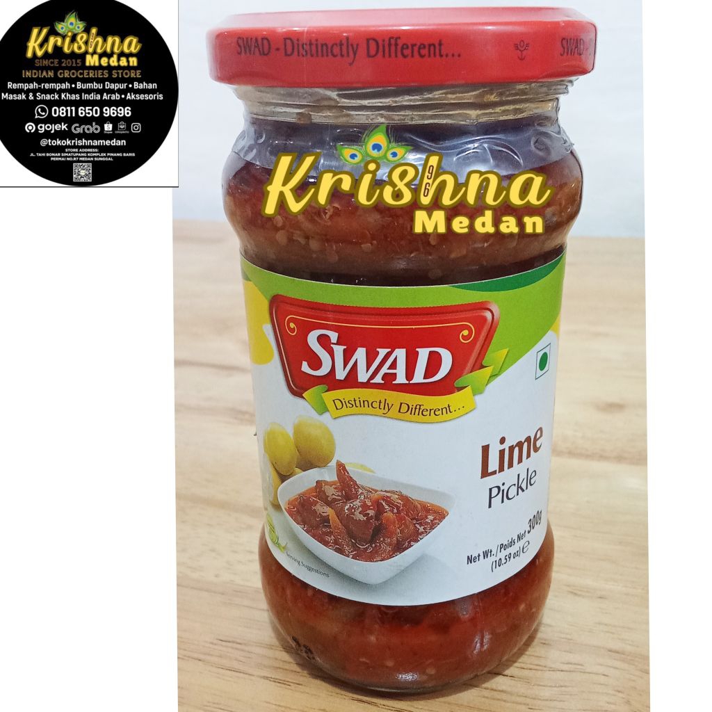 

Swad Lime Pickle | Acar | Urka Jeruk 300gr