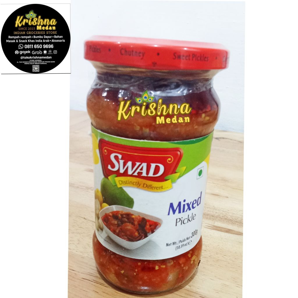 

Swad Mixed Pickle | Urka | Acar Sayur-sayuran