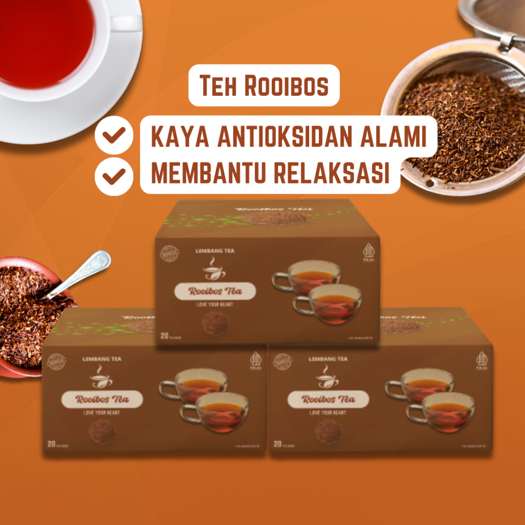 

LEMBANG TEA - Teh Rooibos untuk kesehatan jantung