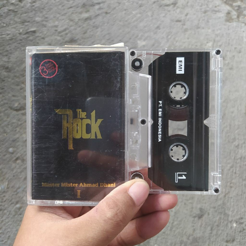 Kaset Pita The Rock - Master Mister Ahmad Dhani 1