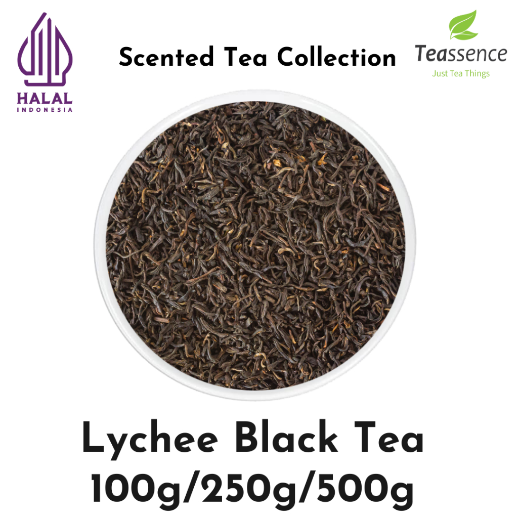 

Lychee Black Tea / Teh Hitam Aroma Leci / Teh Aroma Premium / Milk Tea Bulk 100g/250g/500g