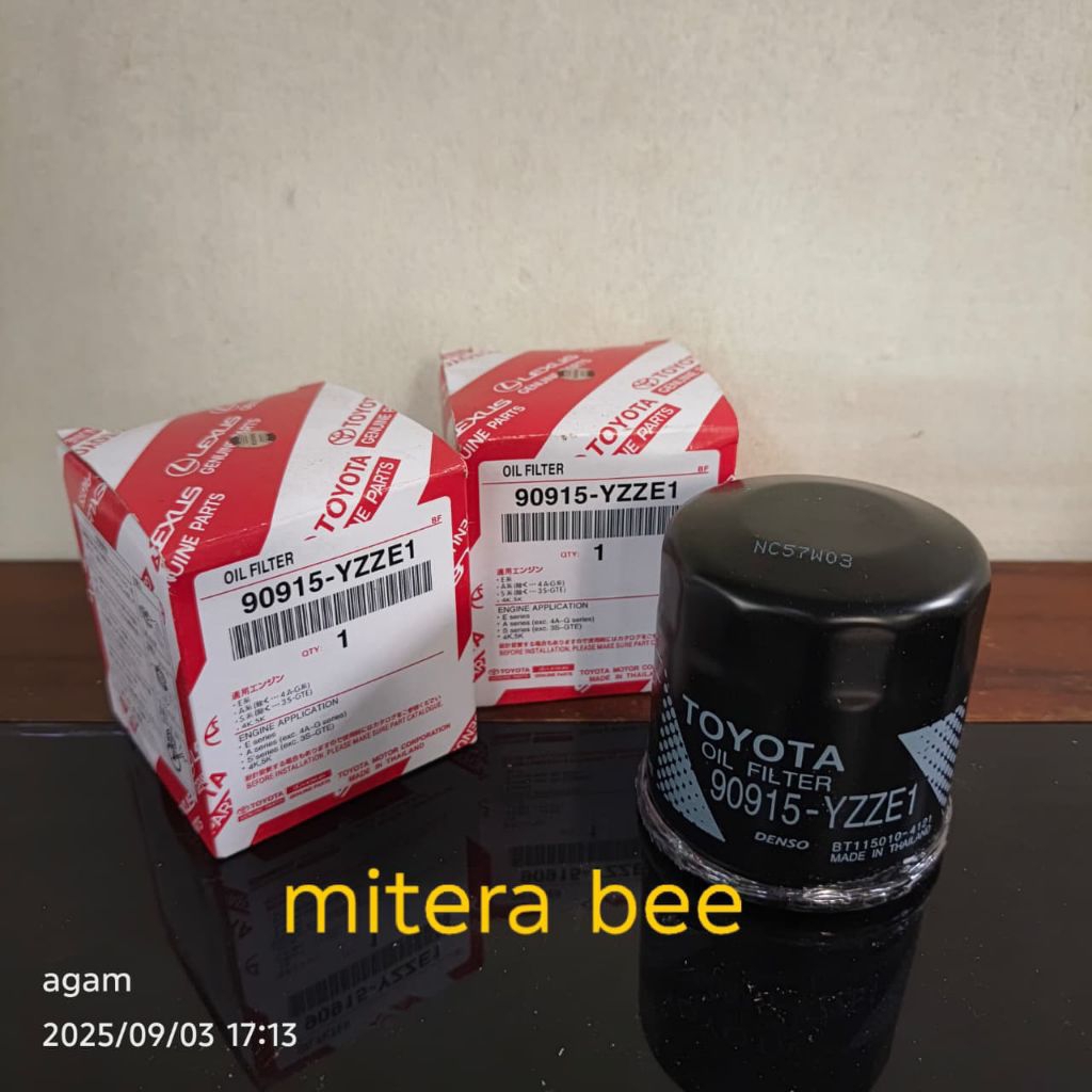 saringan filter oli toyota vios yaris sienta filter oli