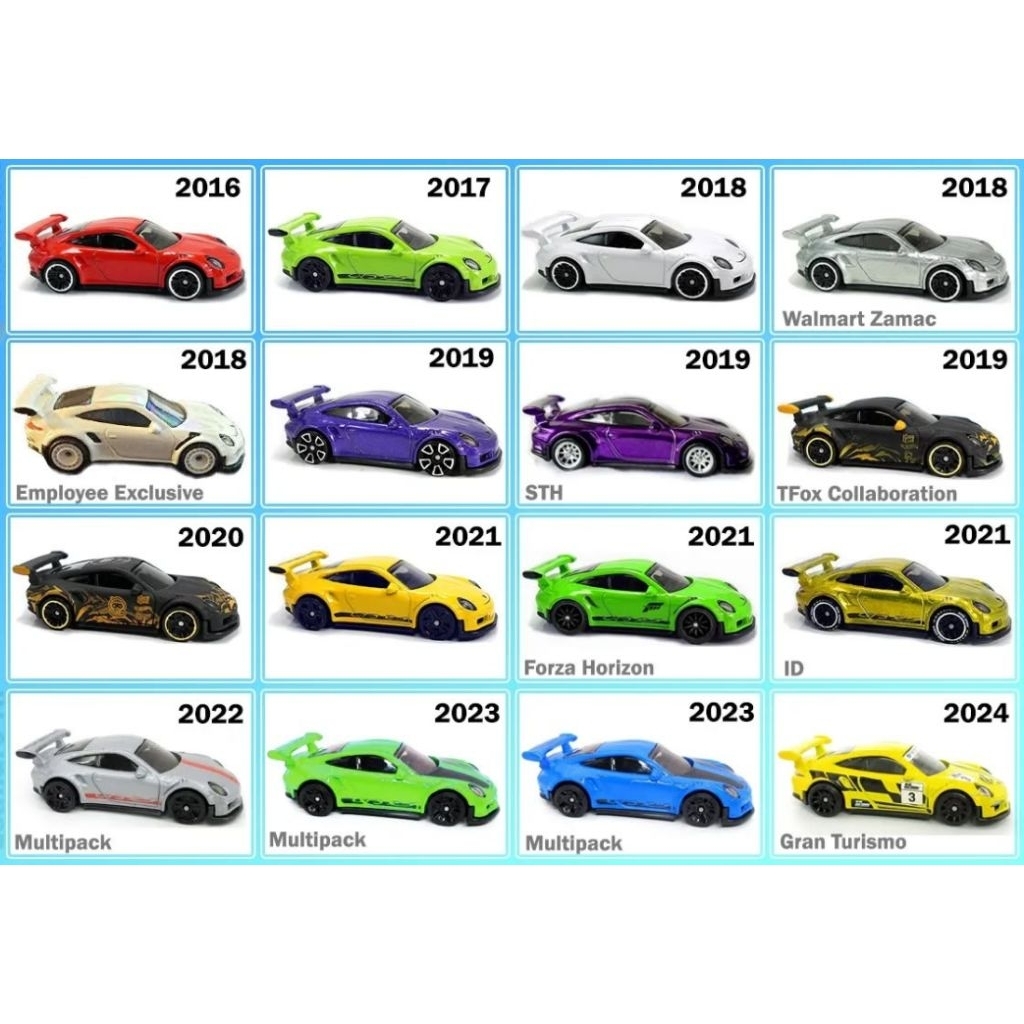 Hot Wheels PORSCHE 911 GT3 RS