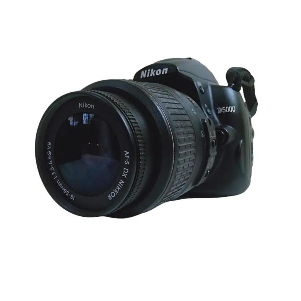 Nikon D5000 Lensa18 55mm Kamera Dslr