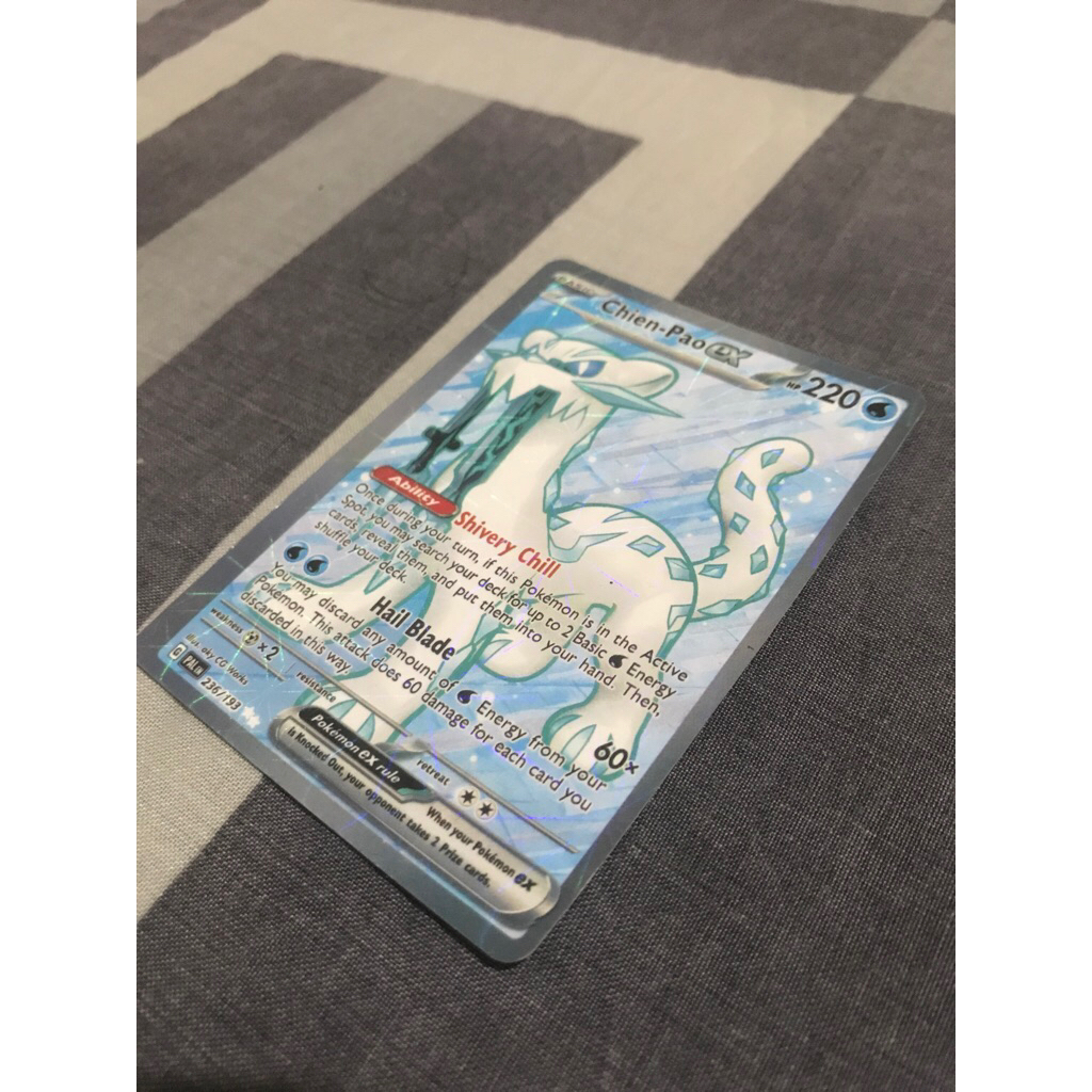KARTU POKEMON CHIEN-PAO EX HOLOGRAM