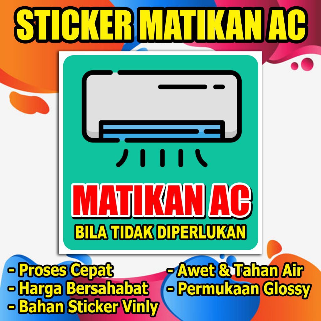 

STIKER MATIKAN AC