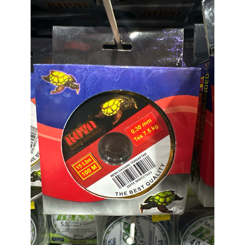 SENAR PANCING DUS CAP KUYA MEANS BRANDED 100m ASLI