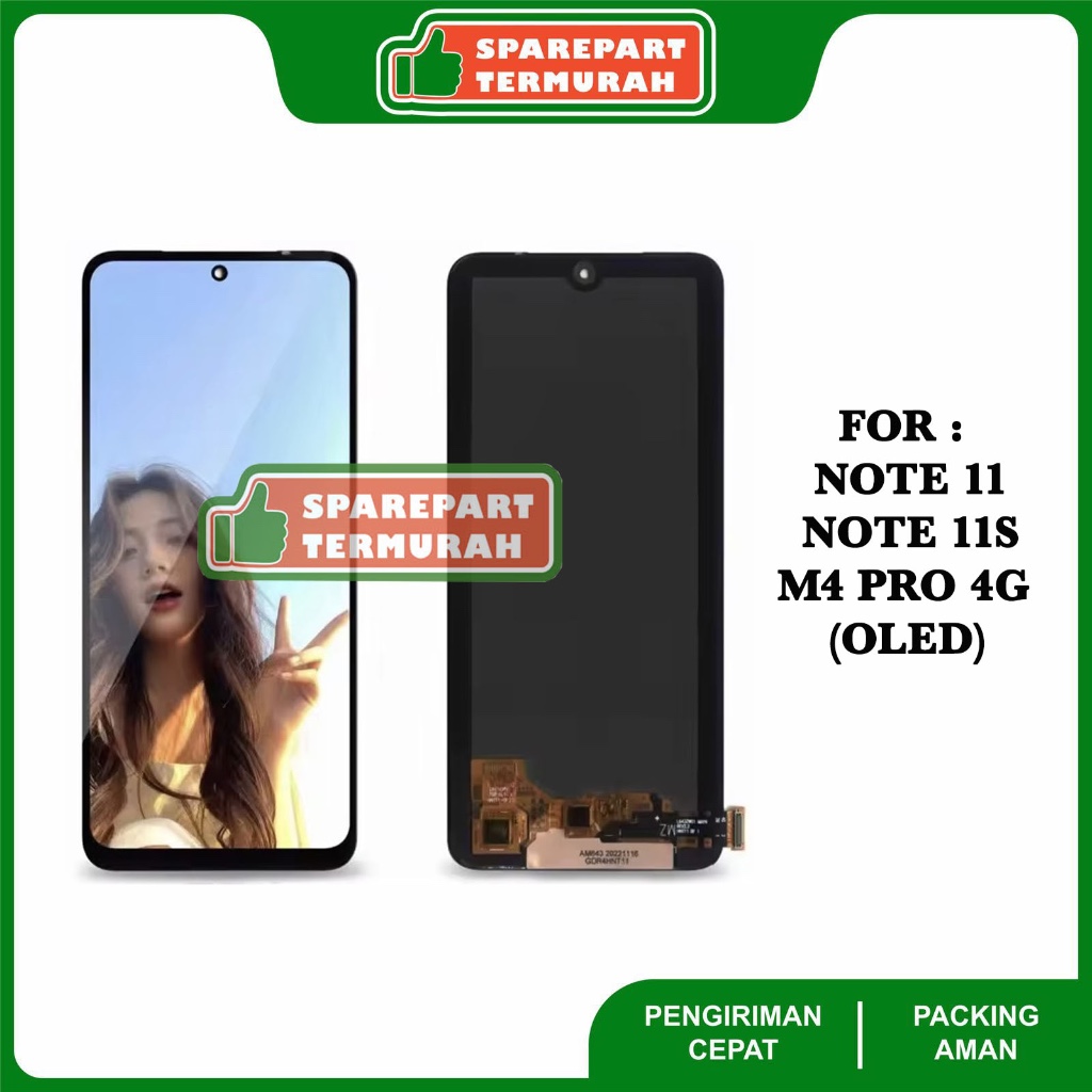 LCD For Xiaomi Redmi Note 11 - Note 11s - Poco M4 Pro 4G (FLEXIBLE SAMPING) - OLED BIG