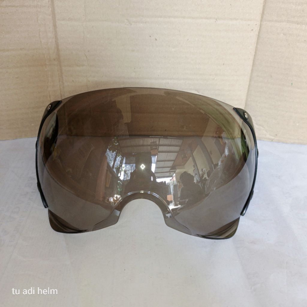 kaca helm pilot itali original baut helm pilot