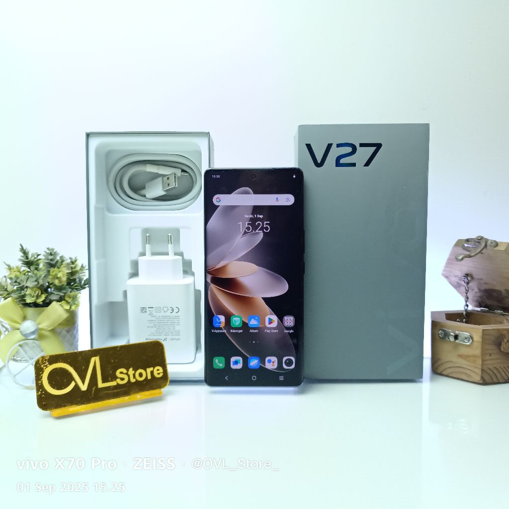Vivo V27 5G RAM 8/256 GB HP Second Original Bergaransi