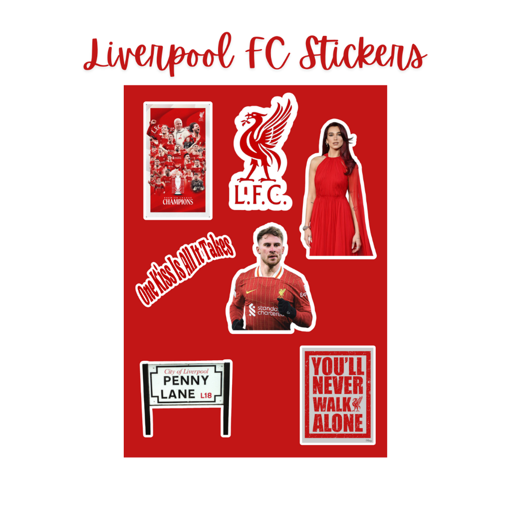 

LIVERPOOL FC STICKERS