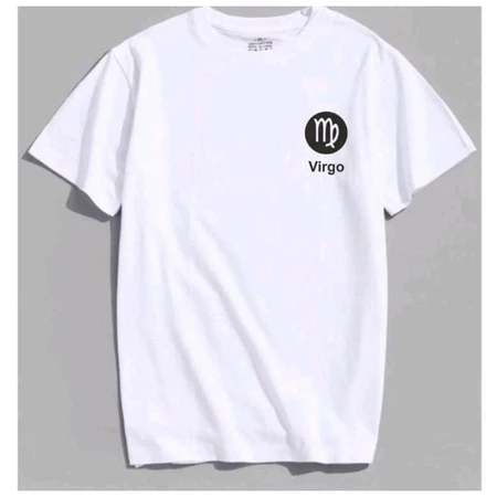 ZODIAK VIRGO Baju Kaos Distro Premium Pria Wanita Combed30s